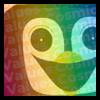Rainbow Huge Smiley Penguin
