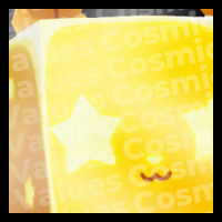 Shiny Golden Huge Starry Eye Bunny