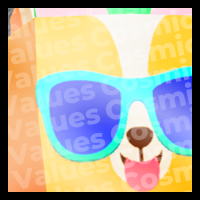 Shiny Huge Party Crown Corgi